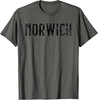 Norwich Vintage Script Apparel T-Shirt