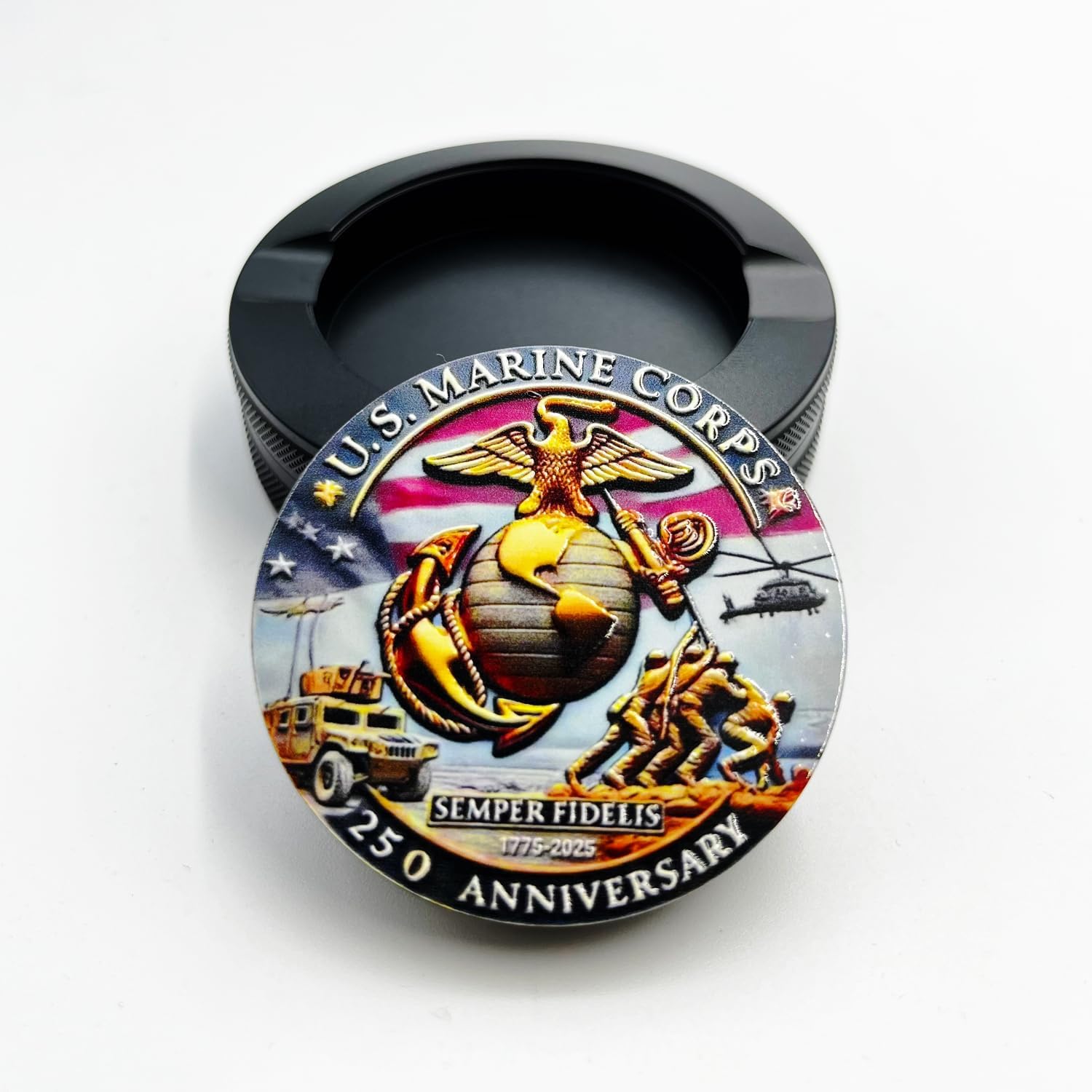 Metal Can | Metal Container | Pouch Container | Small Storage Tin (Angel's Protection)