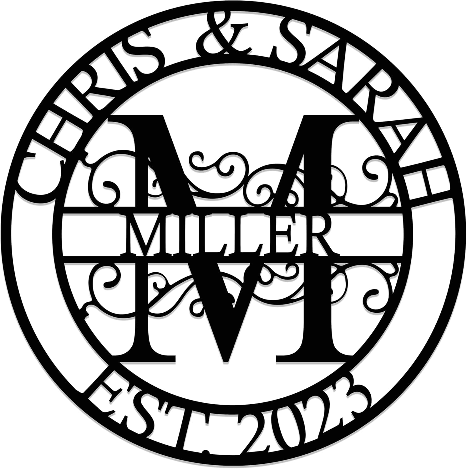 Personalized Deer Hunting Metal Sign, Custom Bow and Hunter Rifle Sign, Customized Wildlife Cabin Decoration, Family Name Decor for Home, Man Cave Wall Decor, Deer Hunter Present, Fathers Day Gift