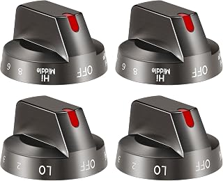 DG94-03500A/Z Stove Knob Replacement Parts Fit for Samsung NE63T8111SG/AA, NE63T8311SG/AA Electric Range Oven, Replace DG94-03500Y, DG64-00975A, DG94-03500Z