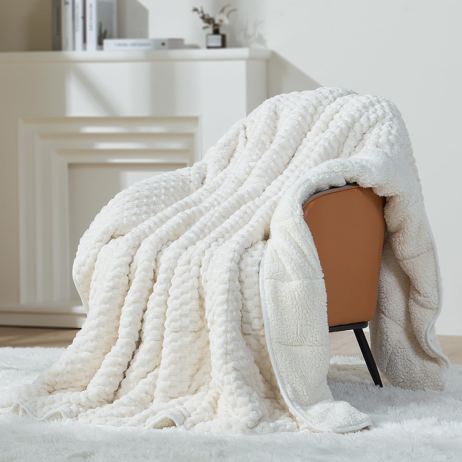 Mr. Sandman Weighted Blankets for Adults, Full Size 48 x 72 Inches, 12lbs