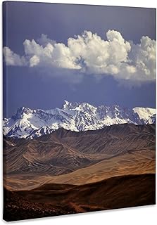 3dRose, Afghanistan, Kush Mountains. Rolling foothills-AS01 RER0073 - Ric Ergenbright, Museum Grade Canvas Wrap 11x14