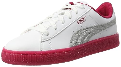puma basket iced glitter