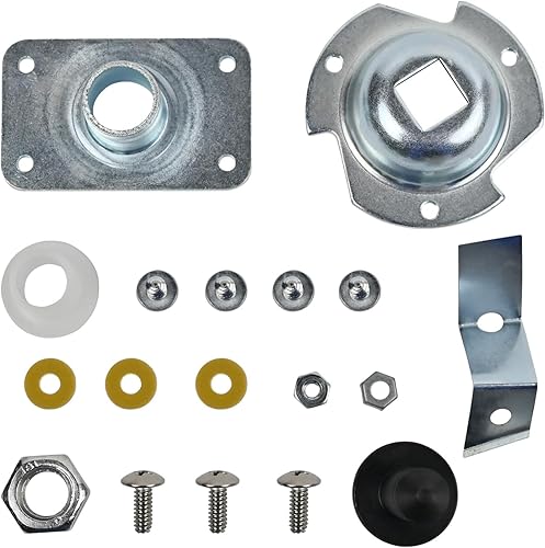 Dryer Rear Drum Bearing Replacement Kit for GE for Hotpoint for RCA WE25X205 WE25M40 AP2619300 PS267529 PS267583 AP2619102 WE01X0462 WE01X0463