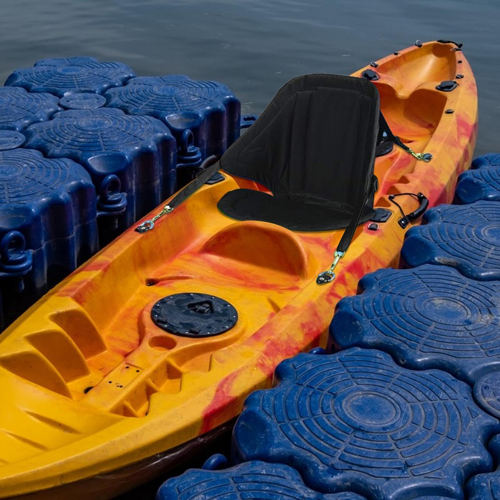 Asiento de paddleboard | Silla de apoyo de espalda desmontable con correa ajustable, asiento de silla de canoa, para hombres, mujeres, jóvenes, adolescentes, aficionados, entusiastas