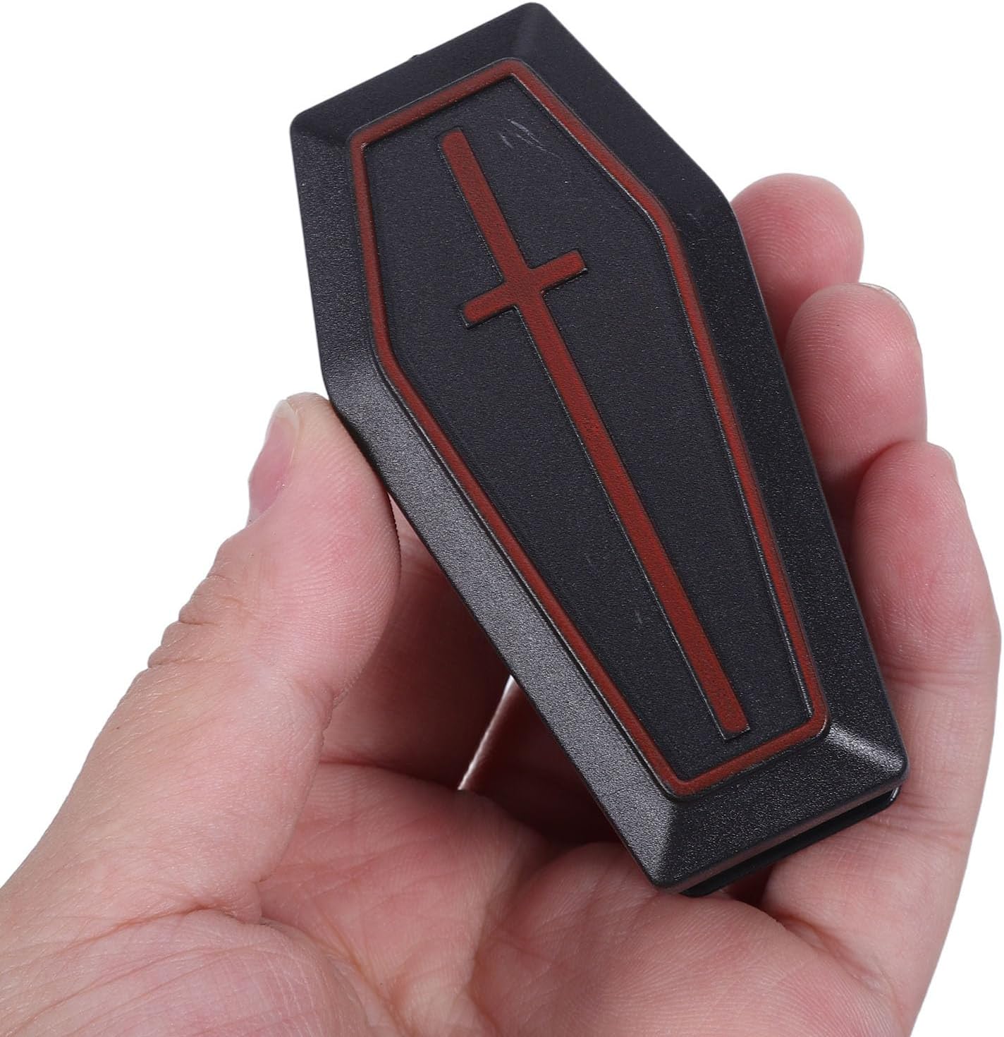 VALICLUD 20 Pcs Mini Coffin Box with Lid Plastic Halloween Decoration
