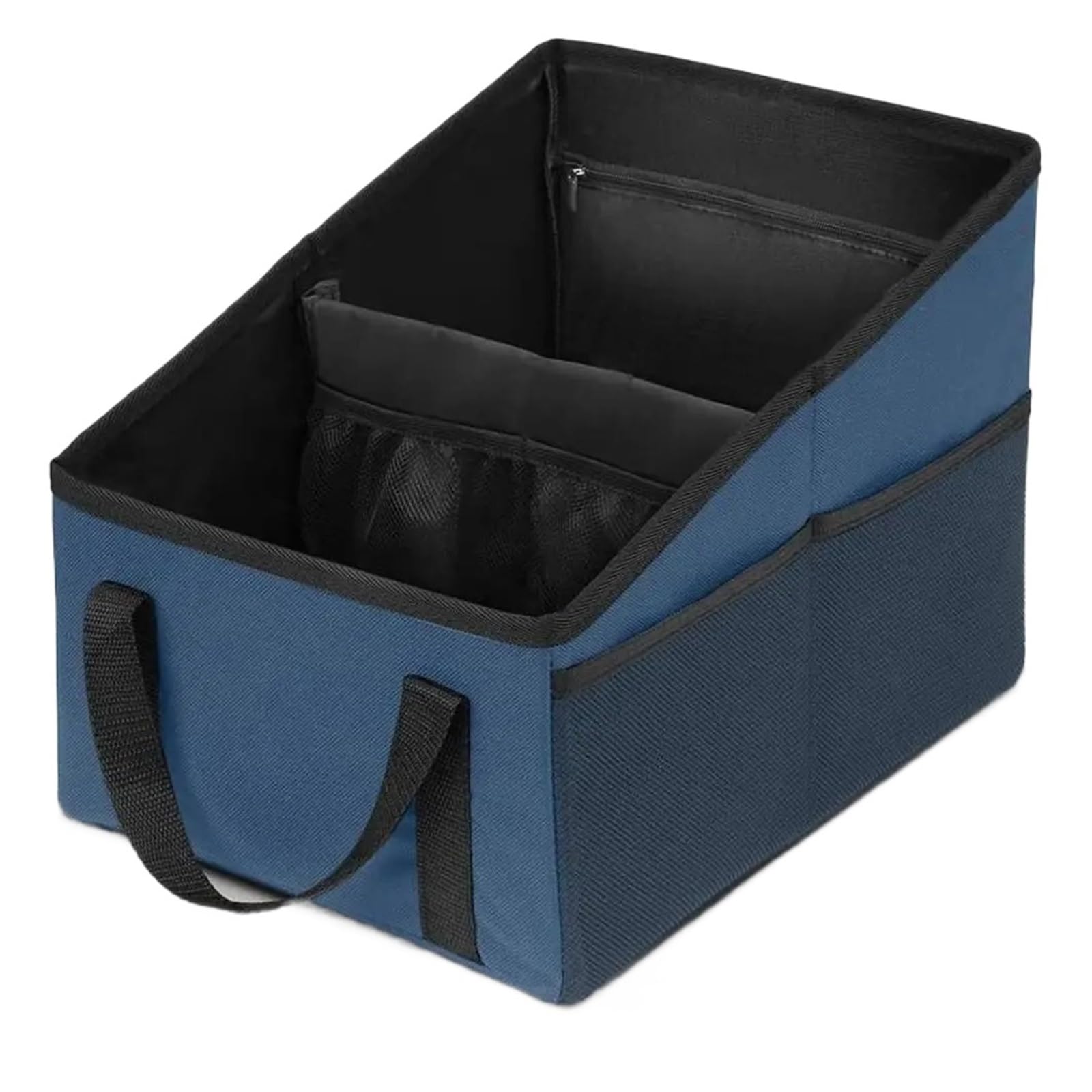 BHGMGEBLV Car Bin Car Storage Box Foldable Multi Pocket Large Trunk Organizer Cars Trash Can(C)