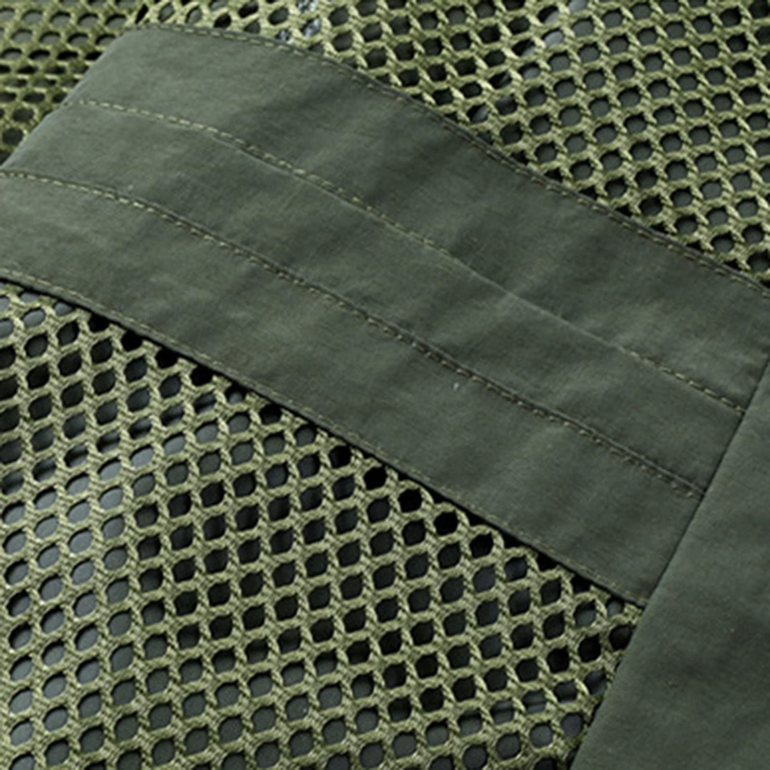 Chaleco para Hombre Chaqueta Sin Mangas con Multibolsillos Chaleco Casual para Exteriores Chaleco Transpirable De Secado Rápido para Viajes De Pesca Y Fotografía