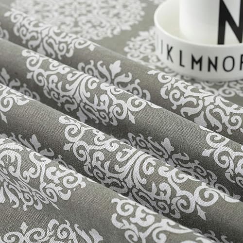 Miniatura 5 de Bringsine - Mantel de lino lavable, diseño vintage, varios tamaños