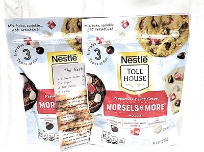 Holiday Baking Morsels Bundle with Nestle Peppermint Hot Cocoa Morsels & More (3 Items)
