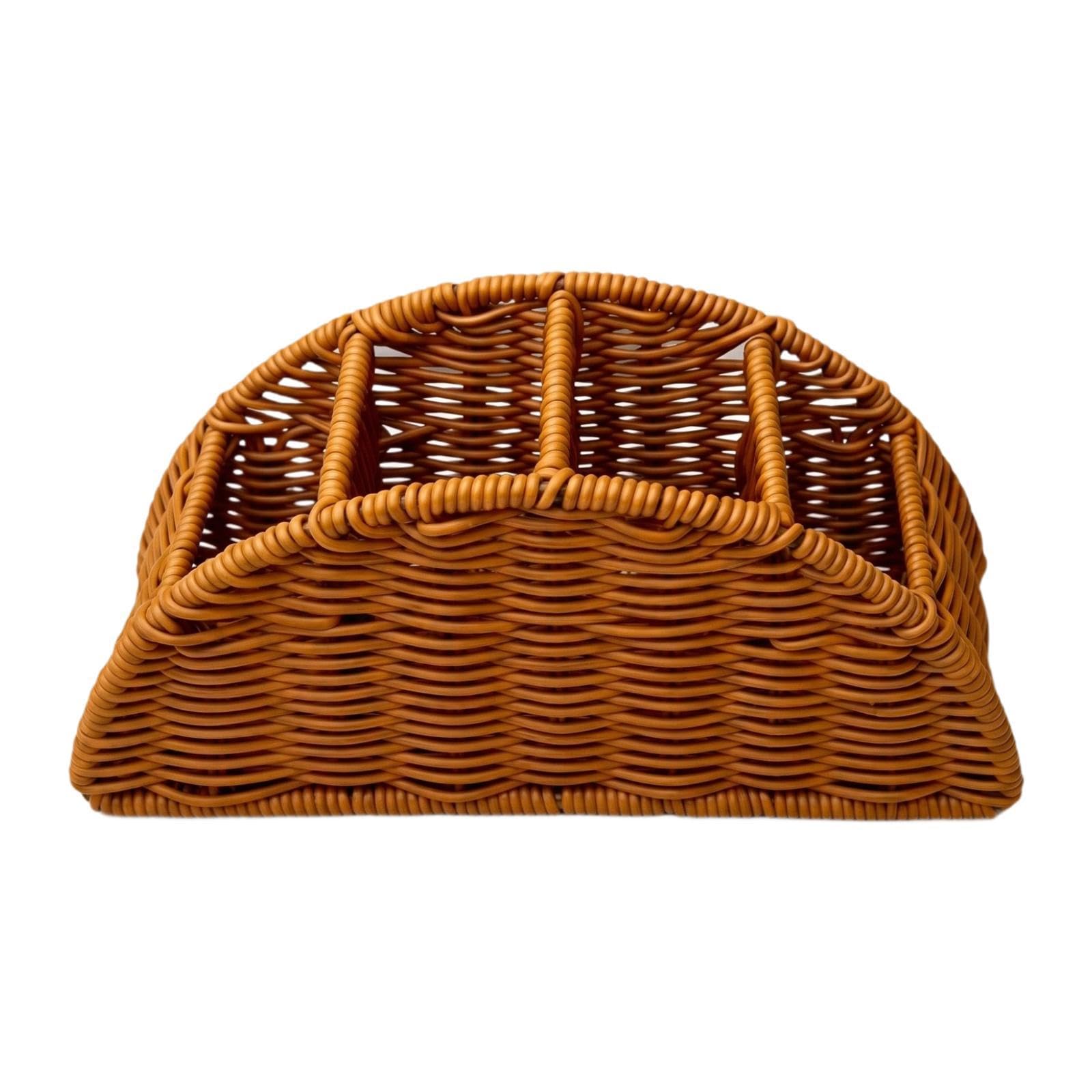 Panier tressé en imitation rotin rockible boîte de rangement pour chambre