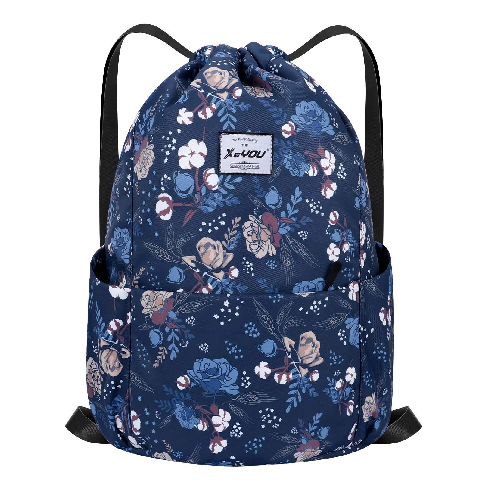 XEYOU Drawstring Sports Backpack Lightweight Gym Yoga Sackpack Shoulder Rucksack Casual Outdoor Daypack for Women and Men | Lightweight, Gym, Yoga,