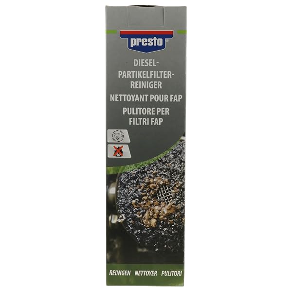 presto 416613 Detergente per filtro antiparticolato diesel 400 ml