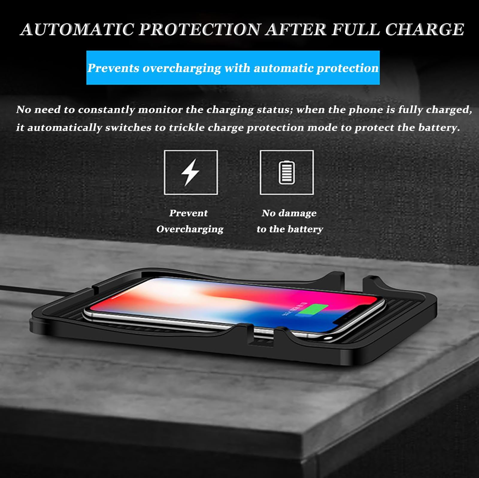 Supporto per Telefono da Auto per Porsche 918 Spyder 2013–2015 Hypercar Supporto Multifunzione per Telefono Antiscivolo Porta USB Lunga 1 m