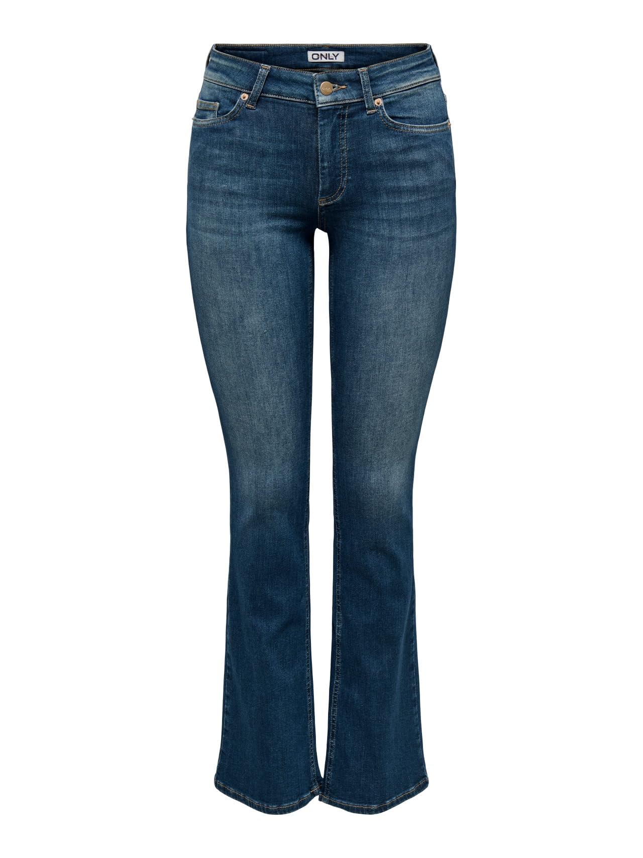 ONLY - Onlblush Mid Flared DNM Rea260 Noos, Onlblush Mid Flared DNM Rea260 Noos Donna