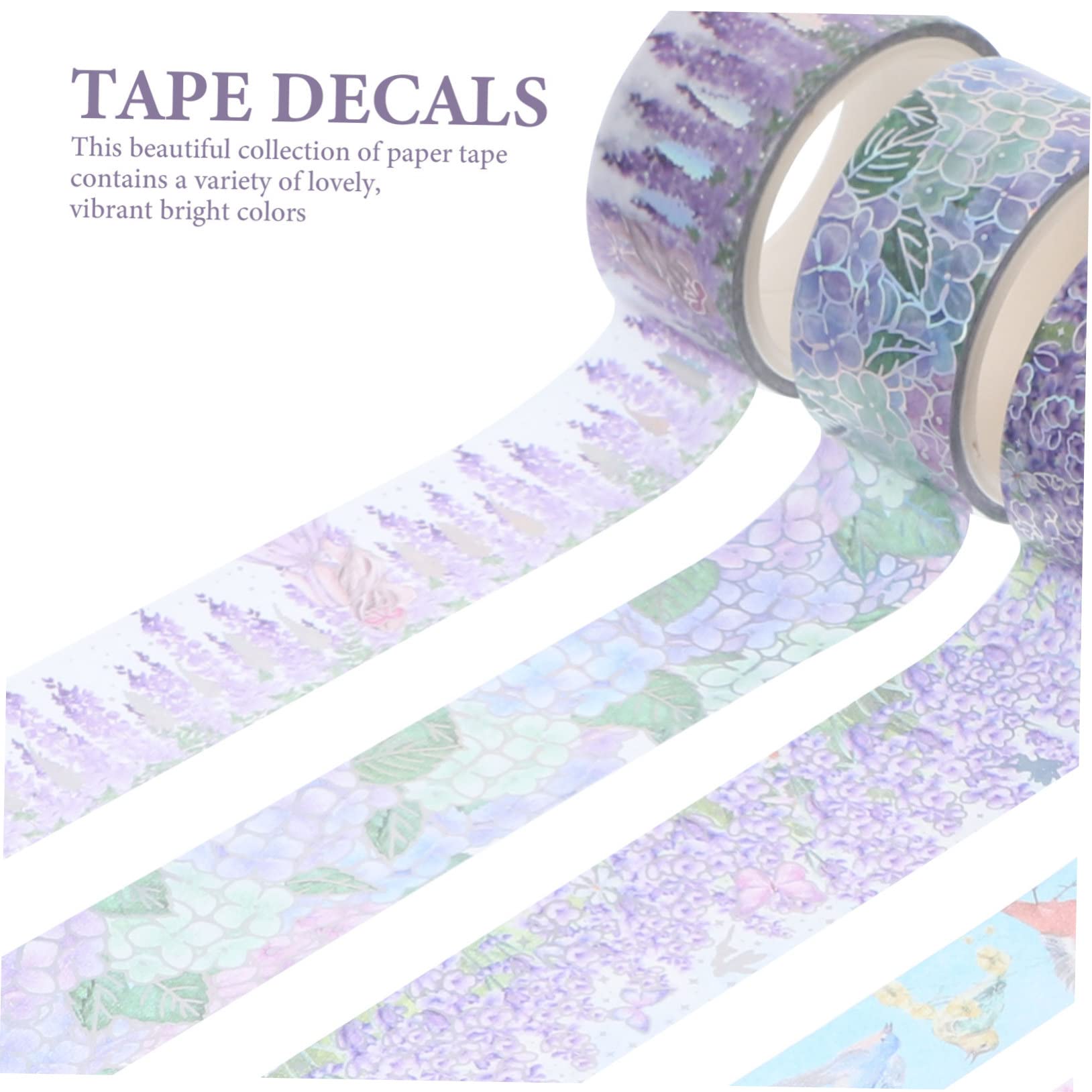 NUOBESTY 45 Nastro Washi Decorativo Di Adesivi Per Scrapbooking e Pianificazione Design Creativo e Riposizionabile Materiale Carta Giapponese Di Qualità Per Decorare e Personalizzare