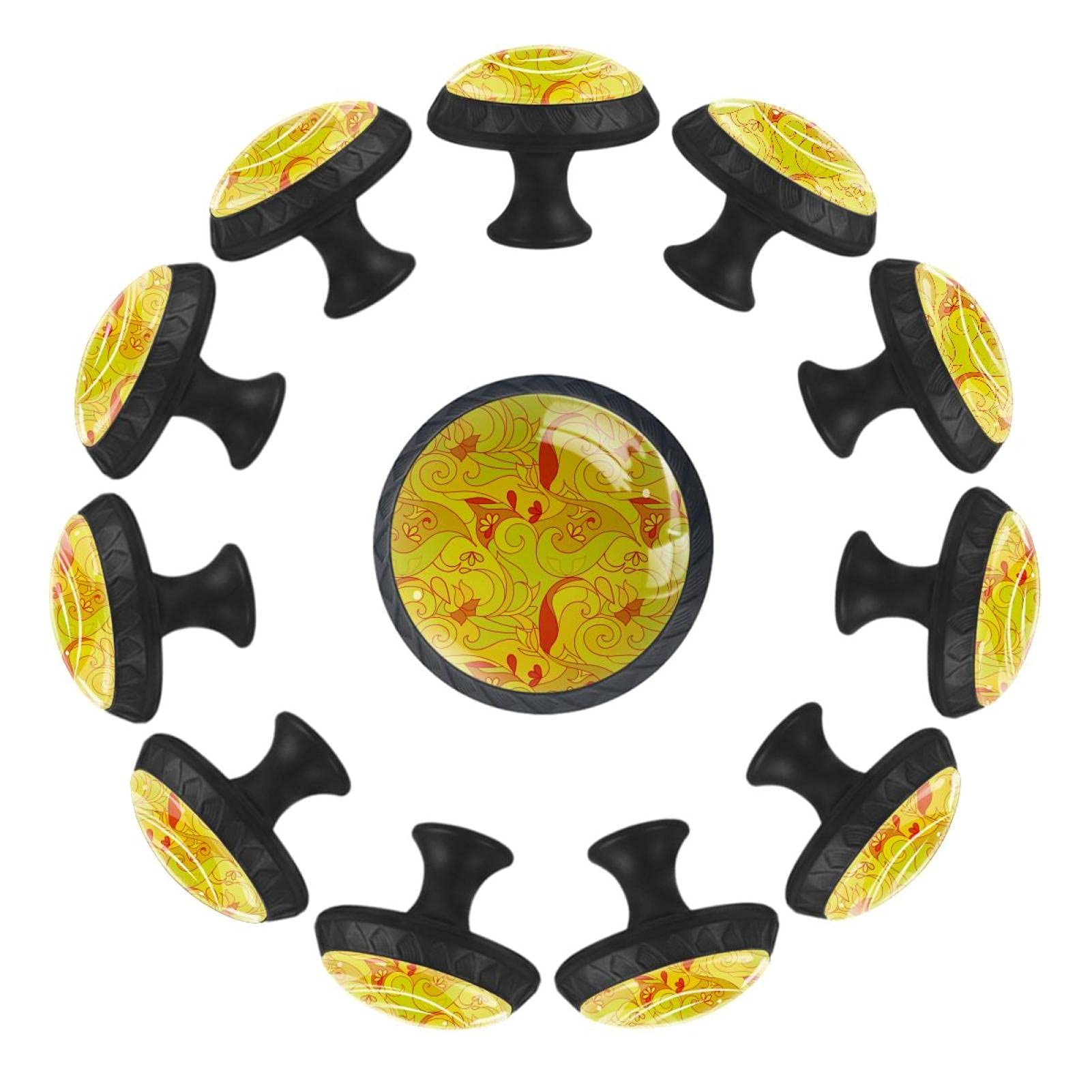 Boutons de tiroir ronds pour relooker une commode de chambre