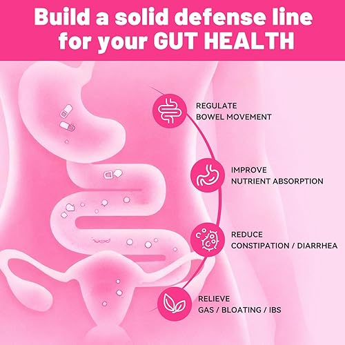 Miniatura 4 de House of Nutrition Polvo probiótico para mujeres, 13 cepas, 12 mil millones de UFC, probióticos para mujeres, salud vaginal, equilibrio de pH,