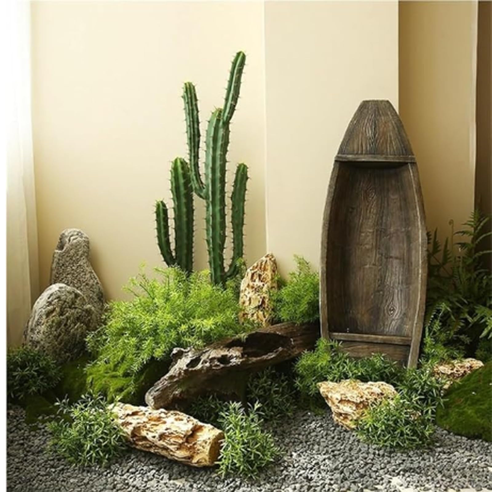 Dekosteine Garten, Kunstfelsen, Felsen for die Landschaftsgestaltung im Freien, Steine Garten, Natürliche und Realistische Dekorationswerkzeuge, for Gärten, Terrassen, Innenhöfe