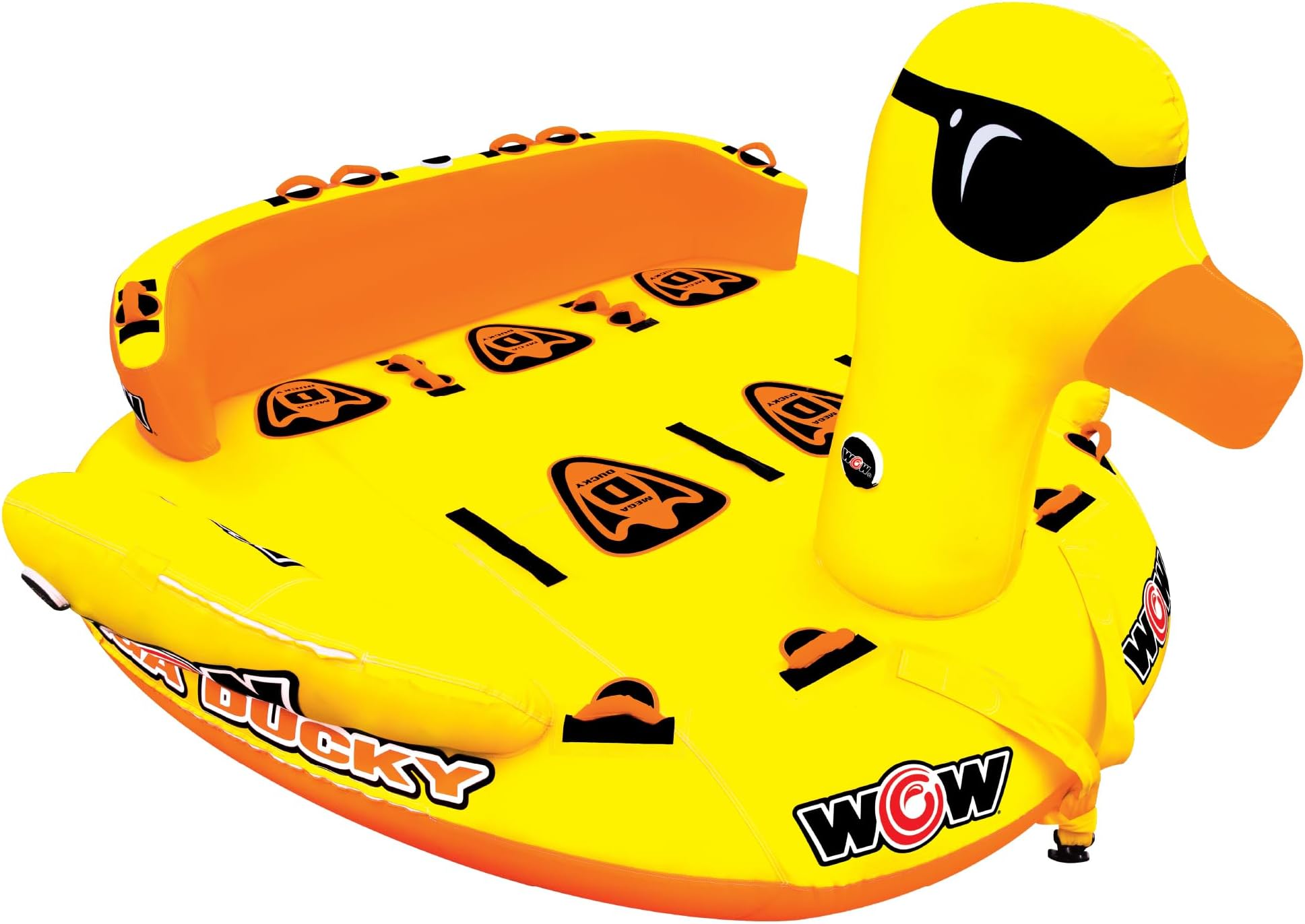 WOW Sports Ducky Towable Deck Tube for Boating 1-5 Person Options