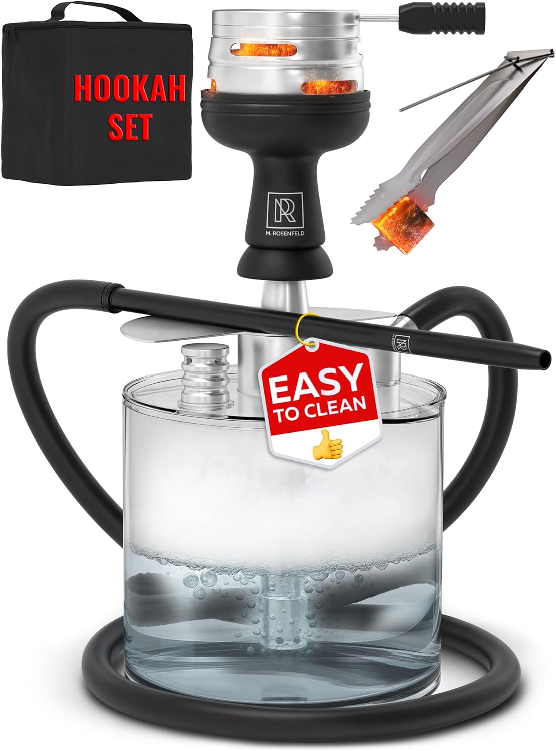Portable Hookah Set with Everything - YADO Kit To Go