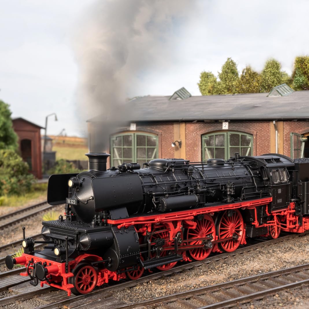 Trix 25323 - Locomotiva a vapore serie 18, 323 DB, Ep. III, DC-MFX Sound