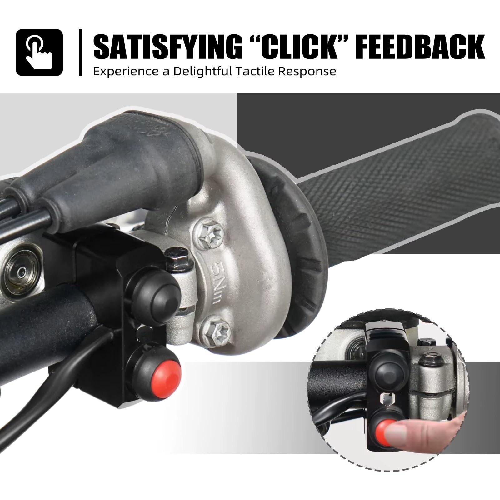 Motorrad Lenker Schalter Blinker Kompatibel Mit Gas Für Gas 2025 2024 Für EC300 Für EC250 EX Motorrad Blinker Schalter Modul Start Kill Stop Schalter(Style 1)