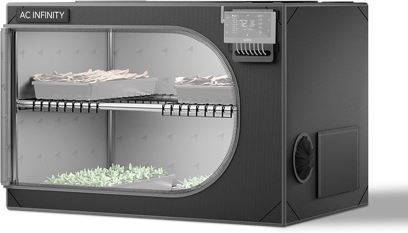 AC Infinity CLOUDLAB Tienda de cultivo de propagación avanzada, 2000D Diamond Mylar | Minitienda de campaña con orientación vertical u horizontal para germinación, clonación, hongos y plántulas en el cultivo temprano de plantas de interior