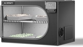 AC Infinity CLOUDLAB Tienda de cultivo de propagación avanzada, 2000D Diamond Mylar | Minitienda de campaña con orientación vertical u horizontal para germinación, clonación, hongos y plántulas en el cultivo temprano de plantas de interior