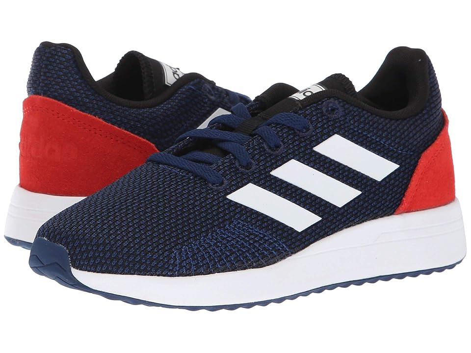 

adidas Kids Run 70s (Little Kid/Big Kid) (Dark Blue/White/Hi-Res Red) Kid's Shoes