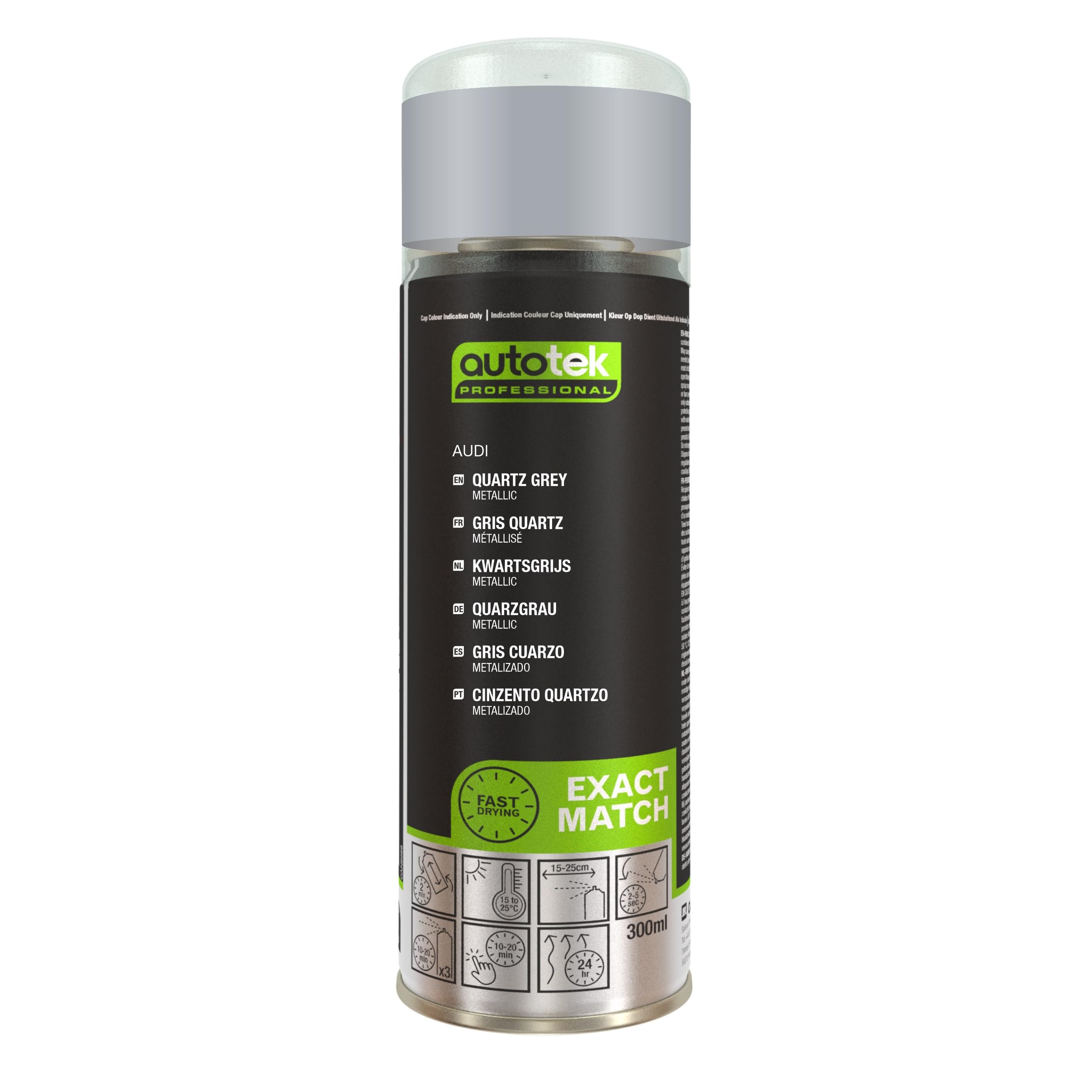 Autotek Grey Audi Quartz 300Ml