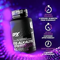 Vista 8 de Suplemento dietético All American EFX Kre-Alkalyn EFX, 120 cápsulas