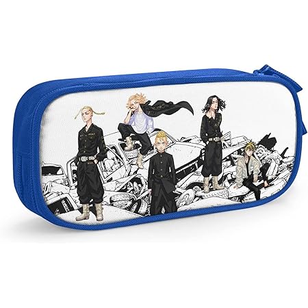 Amazon 東京リベンジャーズ 筆箱 多機能 化粧ポーチ 文具バッグ 大容量 ツールペンケース シンプル おしゃれ Pencil Case 学用品収納 子供 小学生 中学生 高校生 男女兼用 文房具 小物 収納バッグ 誕生日 の日 贈り物 文房具 オフィス用品 文房具 オフィス用品