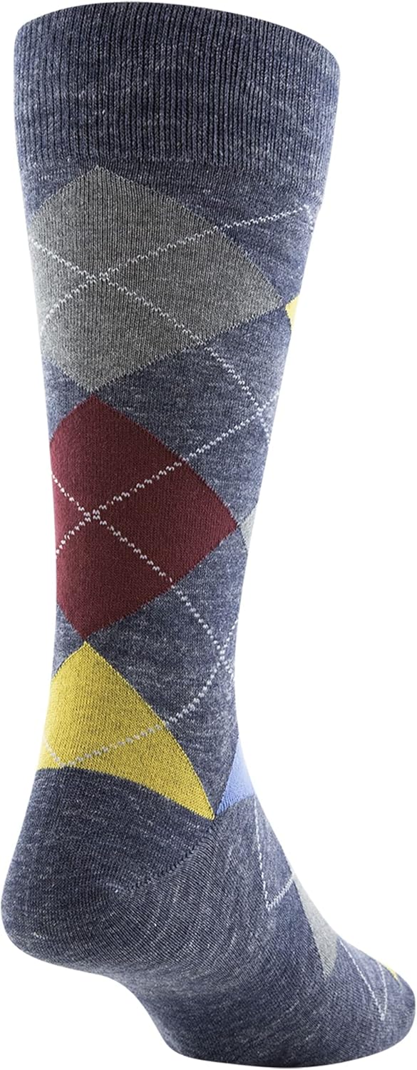 Miniatura 4 de Gold Toe Carlyle Argyle - Calcetines para hombre 3 pares