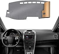 Vista 29 de KEYOOG Alfombrilla Cobertora para Salpicadero Compatible con Toyota Sienna 2010-2004 (Sin Modelos HUD), Alfombrilla Antirreflejos para Salpicadero