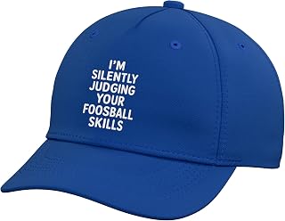 Funny Foosball Design for Men Women Table Soccer Foosball Adjustable Baseball Hat