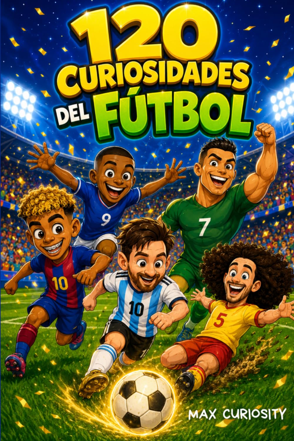 120 Curiosidades del Fútbol: Datos sorprendentes, récords imposibles e historias increíbles del fútbol. El mejor regalo de fútbol para niños de 7 a 12 ... entrenadores y fanáticos del deporte rey