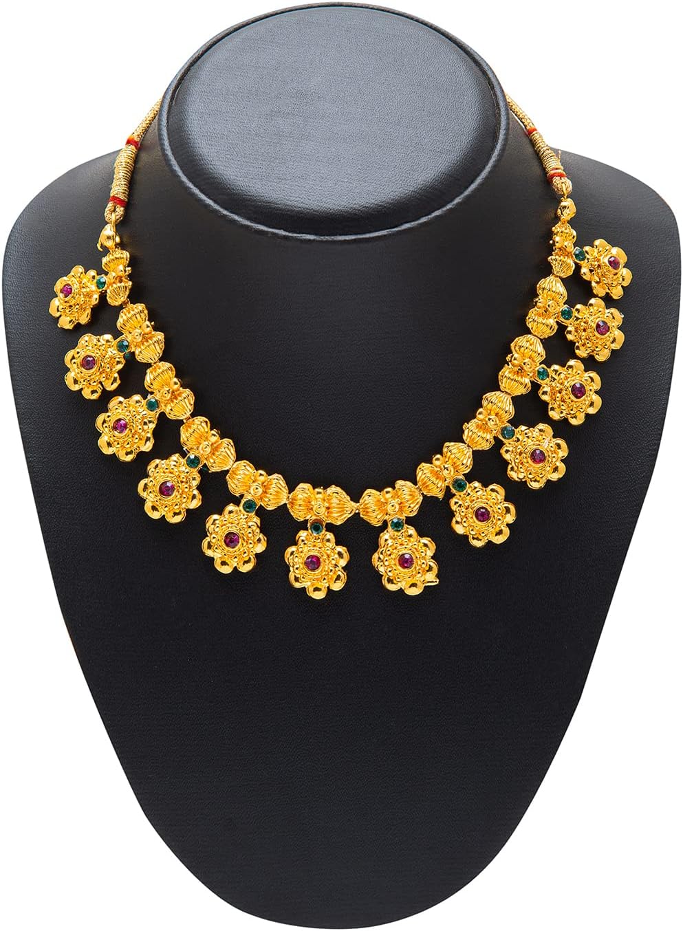 Bodha Traditional Indian Handcrafted Gold Plated Jewellery Necklace set For Women (SJN_101)
