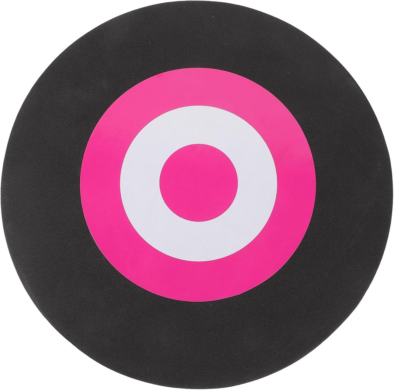 ORFOFE Eva Archery Target Portable Wear-Resistant Bow Target for Outdoor Hunting Practice with Black and Pink Paper, 1pcs Reusable Archery Supply for Daily Use
