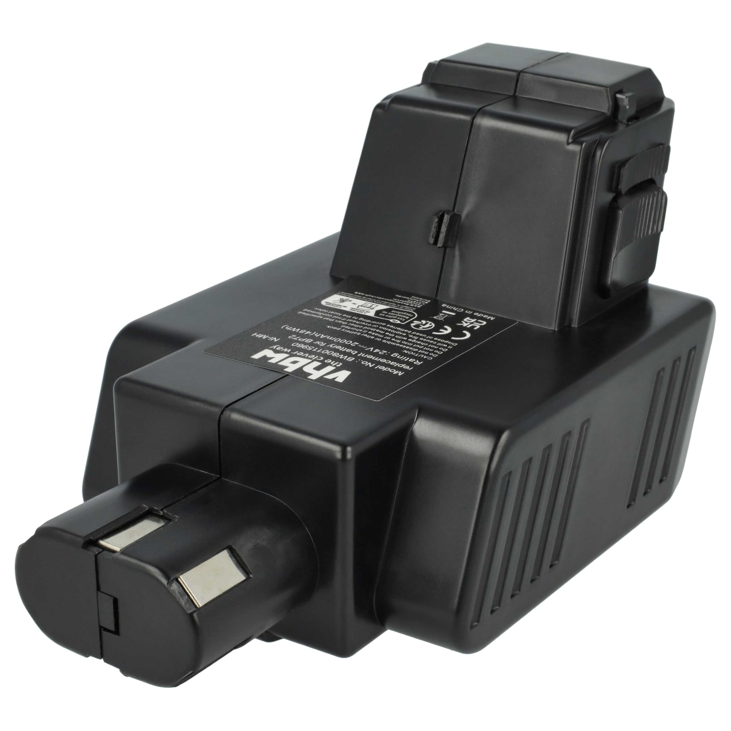 vhbw batteria sostituisce Hilti BP72, BP60, 331530, BP40 per utensile (2000 mAh, NiMH, 24 V)