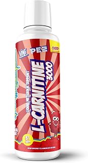 VMI Sports L-Carnitine 3000 Liquid | 3000 mg Carnitine Supplement | Zero Calorie Zero Sugar Keto Friendly for Men and Women – Great Tasting| 31 Servings (PEZ Cherry)