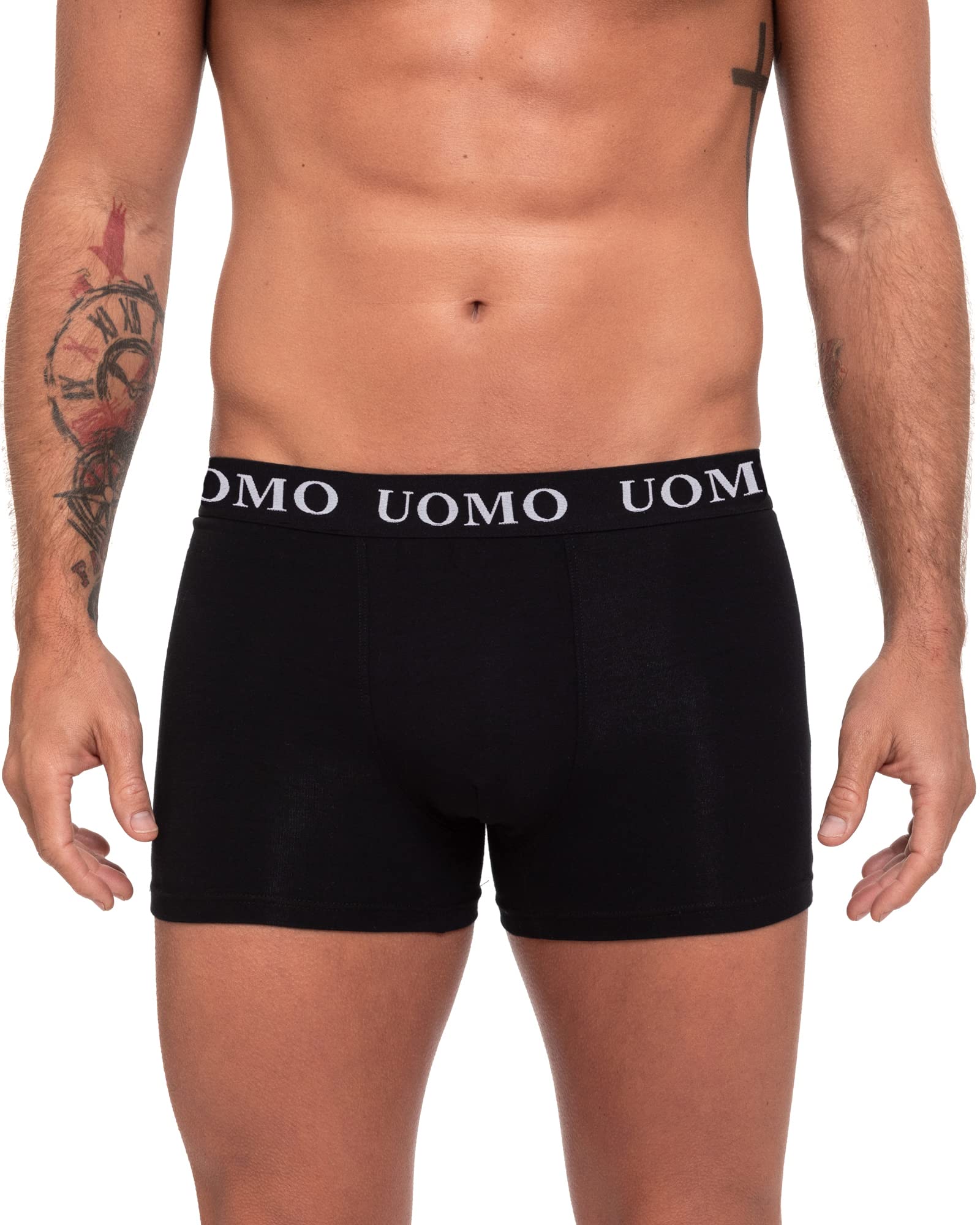 Channo Boxer in Cotone Attillati Classici in Tinta Unita, Comodi e Morbidi. Collezione Uomo