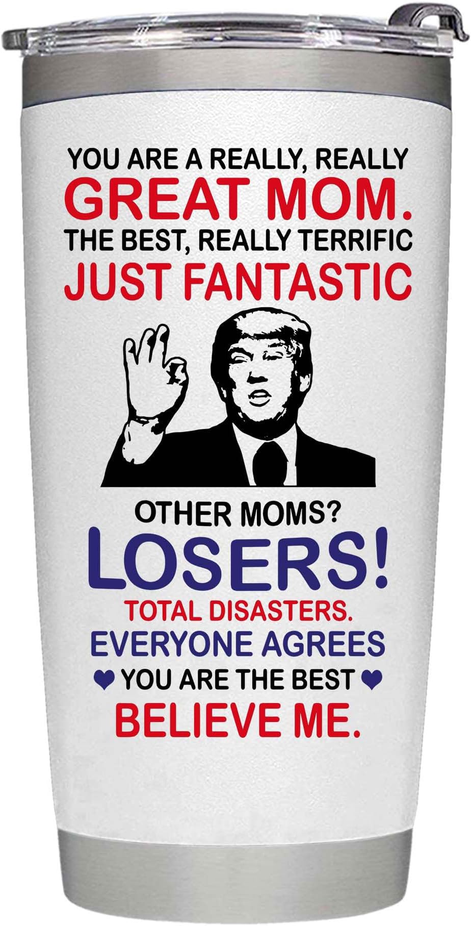 BETHEGIFT Mothers Day Gifts for Mom from Daughter, Son, Kids - Present for Mom 20oz Tumbler