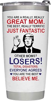 BETHEGIFT Mothers Day Gifts for Mom from Daughter, Son, Kids - Present for Mom 20oz Tumbler