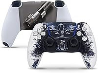 Vista 7 de GNG PS5 Consola digital DV de Starwars Skin Decal Vinal Sticker + 2 fundas de controlador