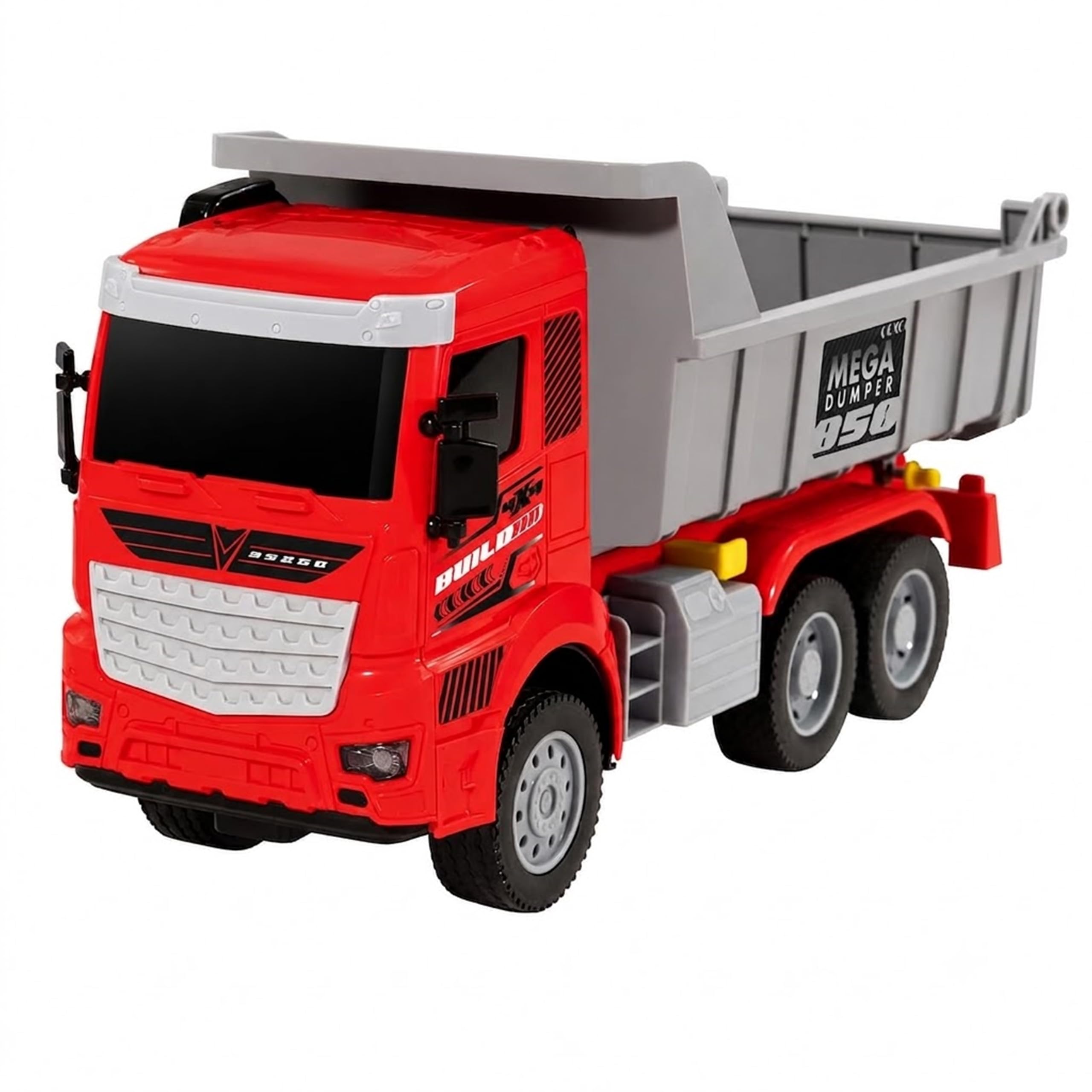 Friction Powered Dumper Truck Toy| Big Size for Kids with Pull and Push Function | 25cm Long | Realistic Role Play | No Sounds/Lights | No Batteries Requires-image-43