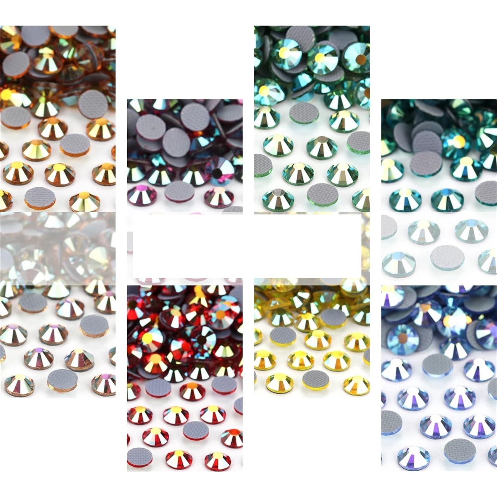 Strass Termoadesivi Strass hotfix for galvanica in cristallo for scarpe, borse, decorazione for indumenti fai da te(161AB Erinite AB,6mm SS30 288pcs)