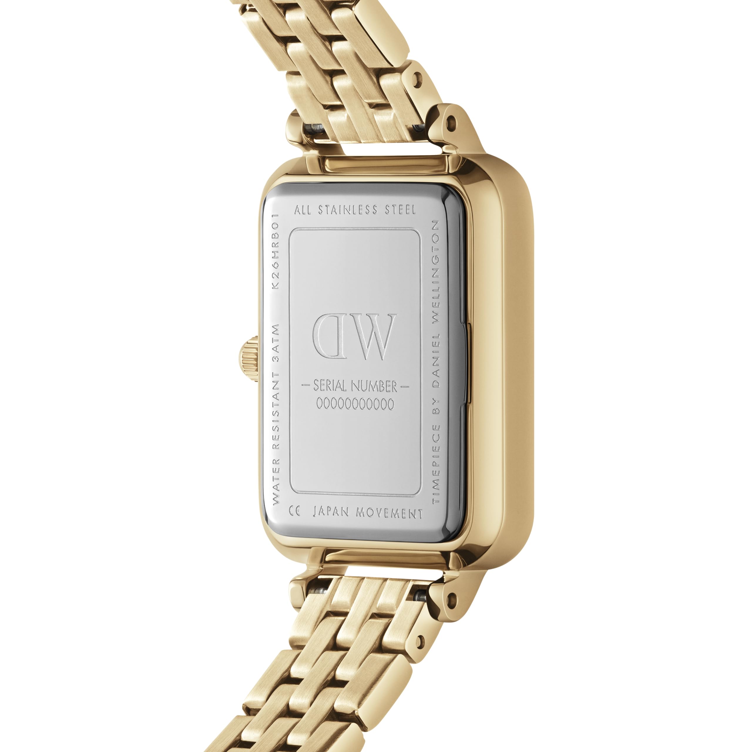 Daniel Wellington Zegarki damskie analogowe kwarcowe 32023976, biały, 20x26, bransoletka