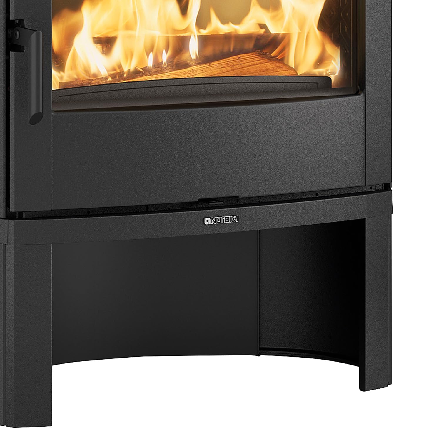 La Nordica Jennifer 16 Cheminée en fonte Anthracite Noir 7,7 kW