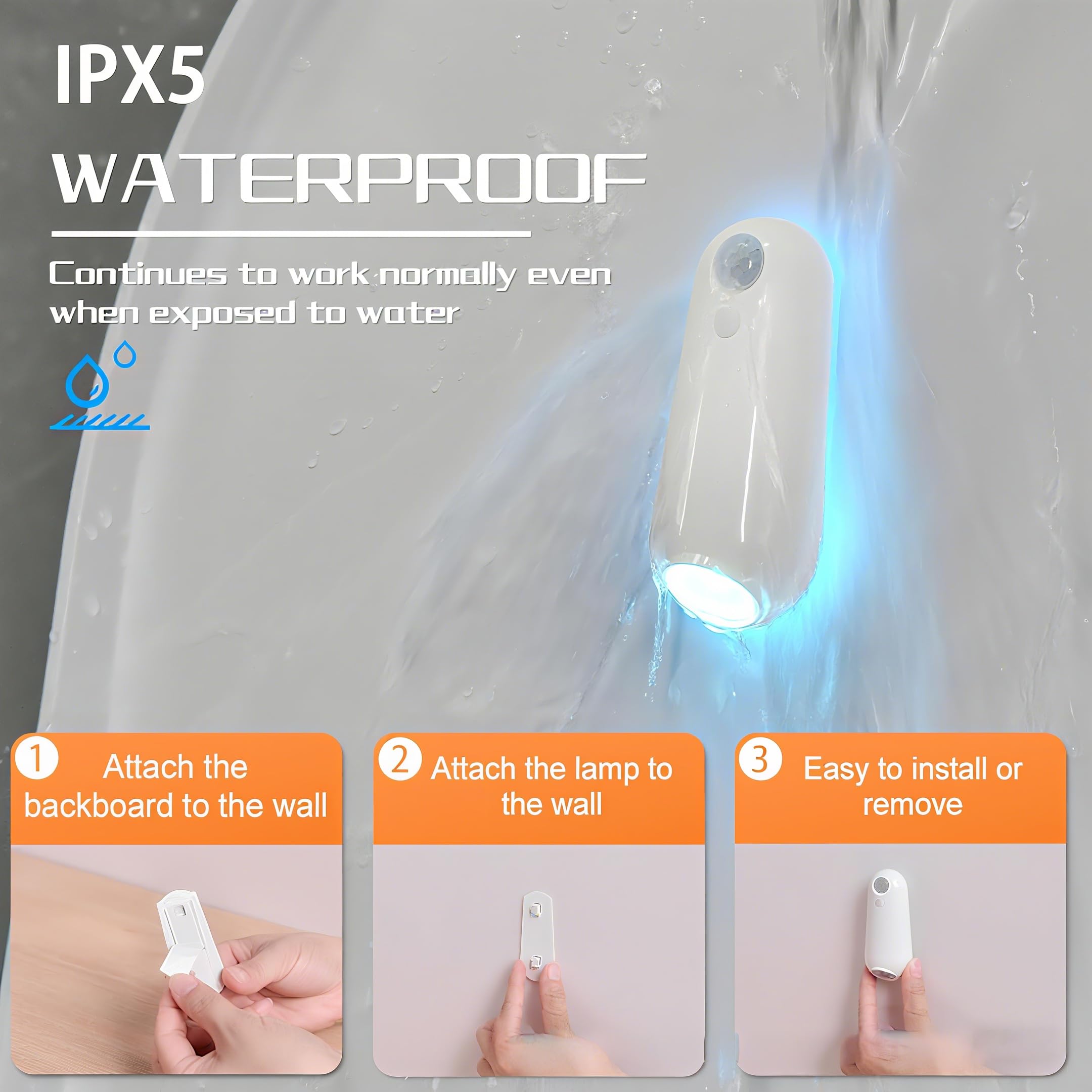 Diamond Visions 08-1869 COB Mini LED Assorted Camouflage Grain Pattern Portable Light Switch (2 Camo Frame Lights)